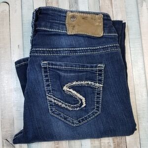Silver Suki Mid Slim Bootcut Jeans